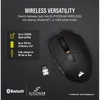 Kép 8/9 - CORSAIR Vezeték Nélküli Egér Gaming, SCIMITAR ELITE WIRELESS MMO, 16 programozható gomb, 26000dpi, fekete Corsair