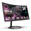 Kép 2/6 - COOLER MASTER Ívelt VA Monitor Quantum Dot, 34" GM34-CW, 144Hz, UWQHD 3440x1440, FreeSync2, 2xHDMI2.0 / 1xDisplayport1.2