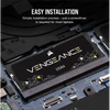 Kép 4/4 - CORSAIR NB Memória VENGEANCE DDR4 16GB 2400MHz CL16, fekete Corsair