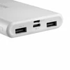 Kép 2/3 - CANYON Powerbank, 10000mAh, USB-C / microUSB Input, 2xUSB Output, 5V-2,1A, fehér - CNE-CPB1006W