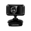 Kép 2/3 - CANYON Webkamera, 0,3MP, USB2.0, Forgatható, fekete - CNE-CWC1