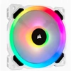 Kép 7/8 - CORSAIR Rendszerhűtő Ventilátor, LL120 RGB + Lighting Node PRO Kontroller + HUB, 12cm, fehér, 3db / csomag Corsair