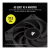 Kép 4/8 - CORSAIR Rendszerhűtő Ventilátor, AF120 ELITE, 12cm, fekete Corsair
