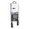 Kép 3/3 - Nedis COTH15012GY10 DMX adapter kábel, XLR 3 tűs dugó, XLR 3 tűs anya,  Nikkelezett, 1,00 m,  kerek, PVC, Sötétszürke NEDIS