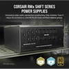 Kép 2/6 - CORSAIR Tápegység Moduláris, RM1200x SHIFT, 1200W, 14cm, ATX, BOX, 80+ Gold Corsair