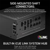 Kép 4/8 - CORSAIR Tápegység Moduláris, iCUE LINK HXi SHIFT Series, HX1000i SHIFT, 1000 Watt, Cybenetics Platinum Corsair