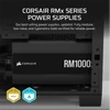 Kép 2/7 - CORSAIR Tápegység Moduláris, RM1000x, 1000W, ATX3.1, PCIe5.1, 14cm, Cybenetics Gold Corsair