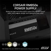 Kép 2/5 - CORSAIR Tápegység Moduláris, RM850e, 850W, 12cm, ATX 3.1, PCIe 5.1, BOX, Cybenetics Gold Corsair