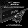 Kép 3/6 - CORSAIR Tápegység Moduláris, RM1000e, 1000W, 12cm, ATX 3.1, PCIe 5.1, BOX, Cybenetics Gold Corsair