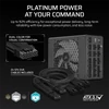 Kép 4/7 - CORSAIR Tápegység Moduláris, HXi series 2025, HX1200i, 1200W, 14cm, ATX 3.1, PCIe 5.1, BOX, 80+ Platinum Corsair