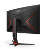 Kép 4/11 - AOC Ívelt Gaming 165Hz VA monitor 27" CQ27G2S / BK, 2560x1440, 16:9, 250cd / m2, 1ms, 2xHDMI / DisplayPort AOC