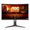 Kép 1/11 - AOC Ívelt Gaming 165Hz VA monitor 27" CQ27G2S / BK, 2560x1440, 16:9, 250cd / m2, 1ms, 2xHDMI / DisplayPort AOC