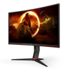 Kép 6/11 - AOC Ívelt Gaming 165Hz VA monitor 27" CQ27G2S / BK, 2560x1440, 16:9, 250cd / m2, 1ms, 2xHDMI / DisplayPort AOC