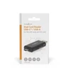 Kép 6/6 - Nedis CRDRU2110BK USB2.0 - USBC kártyaolvasó microSD (TF) / microSDHC (TF) / microSDXC (TF) / SD / SDHC / SDXC NEDIS