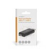 Kép 6/6 - Nedis CRDRU3110BK USB3.2 Gen1 - USBC kártyaolvasó microSD (TF) / microSDHC (TF) / microSDXC (TF) / SD / SDHC / SDXC NEDIS