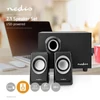 Kép 5/6 - Nedis CSPR10021BK PC (hangfal) hangszóró 2.1, 33 W, 3,5mm sztereo jack NEDIS