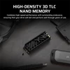 Kép 5/5 - CORSAIR SSD MP700 ELITE M.2 2280 PCIe 5.0 x4 2000GB Hűtőbordával, NVMe Corsair