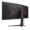 Kép 6/11 - AOC Ívelt Gaming 144Hz VA monitor 34" CU34G2X / BK, 3440x1440, 21:9, 300cd / m2, 1ms, 2xHDMI / 2xDisplayPort / 4xUSB AOC