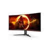 Kép 3/7 - AOC Ívelt Gaming 144Hz VA monitor 34" CU34G2XE / BK, 3440x1440, 21:9, 300cd / m2, 1ms, 2xHDMI / DisplayPort AOC