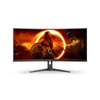 Kép 1/7 - AOC Ívelt Gaming 144Hz VA monitor 34" CU34G2XE / BK, 3440x1440, 21:9, 300cd / m2, 1ms, 2xHDMI / DisplayPort AOC