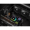 Kép 5/7 - CORSAIR CPU hűtő iCUE H115i RGB ELITE (vízhűtés), 2 Ventilátoros, LGA1700 támogatással, fekete Corsair