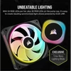 Kép 5/9 - CORSAIR CPU hűtő iCUE LINK H100i RGB AIO (vízhűtés), 2 Ventilátorots, LGA1700 támogatással, fekete Corsair