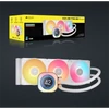 Kép 7/7 - CORSAIR CPU hűtő iCUE LINK TITAN 360 RX LCD (vízhűtés), 3 Ventilátorots, LGA1700 támogatással, fehér Corsair