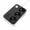Kép 3/7 - COLORWAY Hálózati elosztó, CW-CHE36PDB, 3 dugalj, 6xUSB (3USB-A + 3TYPE-C) (20W), fekete ColorWay