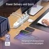 Kép 6/6 - COLORWAY Hálózati elosztó, CW-CHE44PDW, 4 dugalj, 4xUSB (Type-C 2PD20W + 2USB QC3.0) (20 W), 2 m, fehér ColorWay