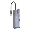 Kép 8/10 - COLORWAY USB-elosztó (dokkolóállomás) CW-HUB01, ColorWay USB-C 5-b-1 Type C PD 100W / USB3.0x3 / HDMI 4K ColorWay