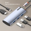 Kép 10/10 - COLORWAY USB-elosztó (dokkolóállomás) CW-HUB01, ColorWay USB-C 5-b-1 Type C PD 100W / USB3.0x3 / HDMI 4K ColorWay