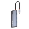 Kép 4/10 - COLORWAY USB-elosztó (dokkolóállomás) CW-HUB02, USB-C 6-B-1 Type C PD 100W / USB3.0?3 / HDMI 4? / RJ45 ColorWay