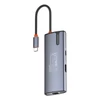 Kép 8/10 - COLORWAY USB-elosztó (dokkolóállomás) CW-HUB02, USB-C 6-B-1 Type C PD 100W / USB3.0?3 / HDMI 4? / RJ45 ColorWay