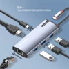 Kép 10/10 - COLORWAY USB-elosztó (dokkolóállomás) CW-HUB02, USB-C 6-B-1 Type C PD 100W / USB3.0?3 / HDMI 4? / RJ45 ColorWay