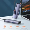 Kép 13/13 - COLORWAY USB-elosztó (dokkolóállomás) CW-HUB03, USB-C 6-B-1 Type C PD 100W / USB3.0x3 / USB2.0 / RJ45 ColorWay