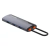 Kép 4/13 - COLORWAY USB-elosztó (dokkolóállomás) CW-HUB03, USB-C 6-B-1 Type C PD 100W / USB3.0x3 / USB2.0 / RJ45 ColorWay