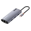 Kép 5/13 - COLORWAY USB-elosztó (dokkolóállomás) CW-HUB03, USB-C 6-B-1 Type C PD 100W / USB3.0x3 / USB2.0 / RJ45 ColorWay