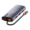 Kép 10/13 - COLORWAY USB-elosztó (dokkolóállomás) CW-HUB03, USB-C 6-B-1 Type C PD 100W / USB3.0x3 / USB2.0 / RJ45 ColorWay