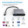 Kép 5/5 - COLORWAY USB hub (dokkolóállomás) ColorWay USB-C 3 az 1-ben Type C PD 100W / USB3.0 / HDMI 4K (CW-HUB08) ColorWay