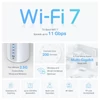 Kép 4/4 - TP-LINK Wireless Mesh Networking system BE11000 Wi-Fi 7 DECO BE65(2-PACK) TP-Link