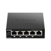 Kép 3/3 - D-LINK Switch 5x1000Mbps (4xPOE + ) Fémházas Asztali, DGS-1005P / E