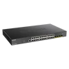 Kép 2/3 - D-LINK Switch 48x10Gbps (48xPOE) + 4xGigabit SFP+ Menedzselhető Rackes, DGS-1250-52XMP