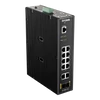 Kép 1/5 - D-LINK Switch Ipari 10x1000Mbps + 2xSFP + 1x konzol port Menedzselhető Fémházas, DIS-200G-12S D-Link