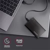 Kép 6/6 - AXAGON EE25-A6C USB-C csavar nélküli külső ház 2, 5" HDD / SSD, fekete