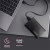 Kép 6/6 - AXAGON EE25-A6M USB 3.2 csavar nélküli külső ház alumínium 2, 5" HDD / SSD, fekete