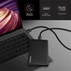 Kép 6/6 - AXAGON EE25-SL USB 3.2 csavar nélküli külső ház HDD / SSD, fekete