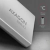 Kép 5/6 - AXAGON EEM2-UG2 USB Type C-3.2 Gen2-M. 2 NVMe fém M. 2 SSD külső ház