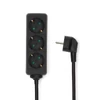 Kép 1/2 - Nedis ESOC315F1BK 3 aljzatos elosztó, 1.5 m, 3680 W, 16 A, H05VV-F 3G1,5mm2 NEDIS