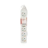 Kép 3/3 - Nedis ESOC630F1WT 6 aljzatos elosztó, 3 m, 3680 W, 16 A, fehér NEDIS