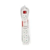 Kép 2/2 - Nedis ESOC650F2WT 6 aljzatos kapcsolós (6-os) elosztó, 5 m, 3680 W, 16 A NEDIS